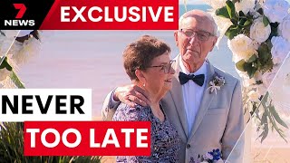 Aussie Couple Proving Its Never Too Late To Find Love 7 News Australia