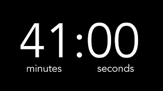 41 Minute Countdown Timer