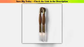 Hot Picks Vintage Room Design Wall Lamp Novel Background Wall Sconce Lights Retro Living Room