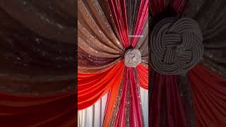 Premium Backdrop Tutorial Available | #howtosetupabackdrop #backdrop #eventdraping