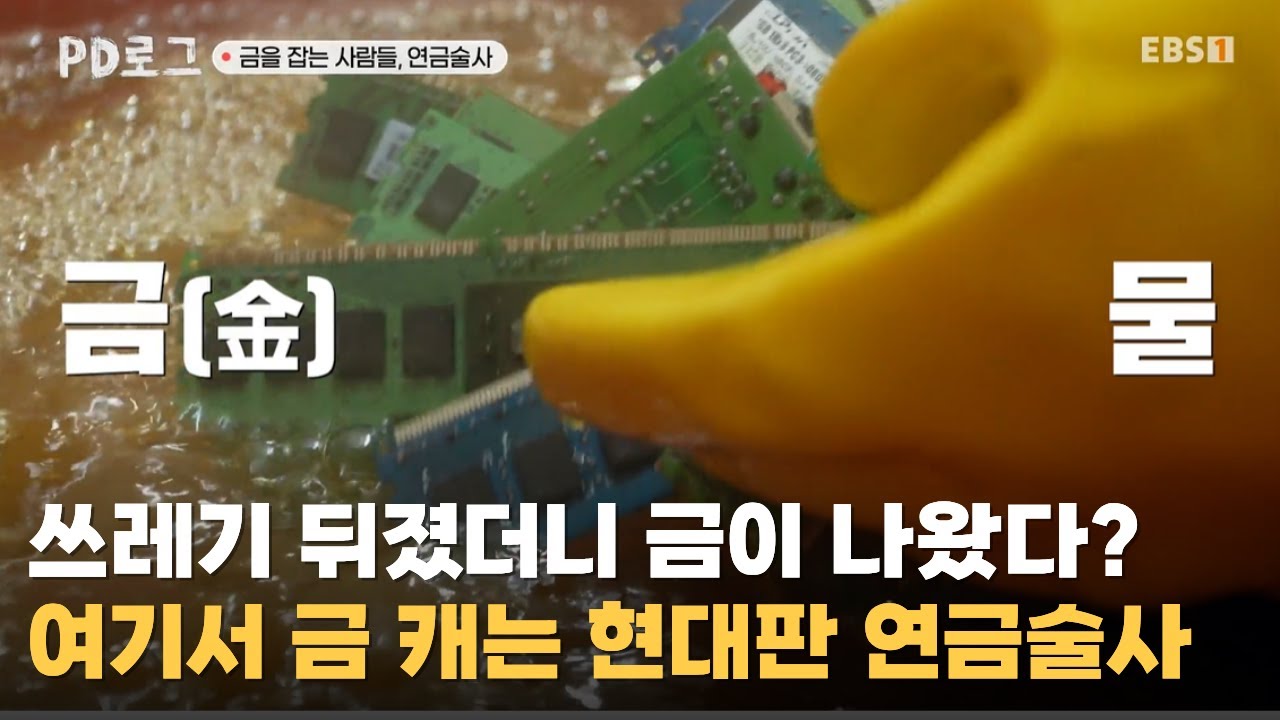 도심 한복판, 쓰레기에서 금 캐는 사람들ㅣ