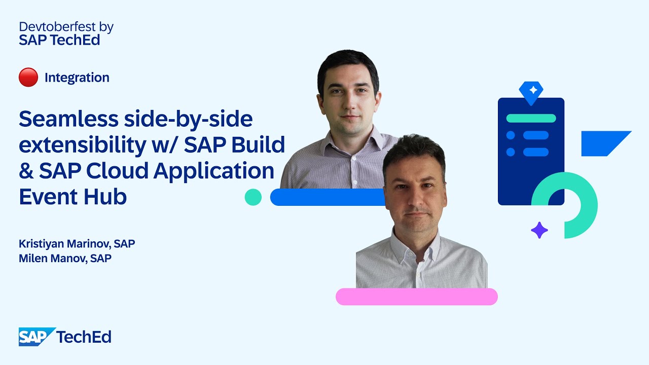 🔴 Seamless side-by-side extensibility with SAP Build and SAP Cloud ...