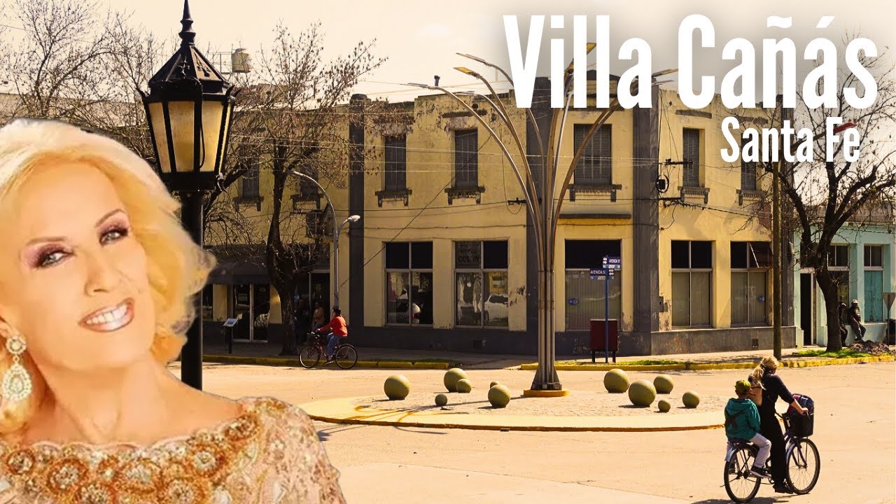 Visito el pueblo donde nació Mirtha Legrand | Villa Cañás, Santa Fe