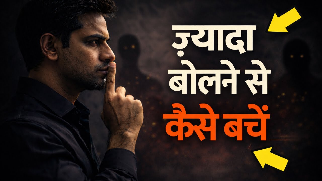 ज़्यादा बोलने से कैसे बचें | Psychology Explained
