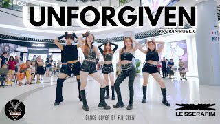 [KPOP IN PUBLIC] LE SSERAFIM (르세라핌) &#39;UNFORGIVEN&#39; l Dance Cover By F.H Crew From VIETNAM l 1 TAKE