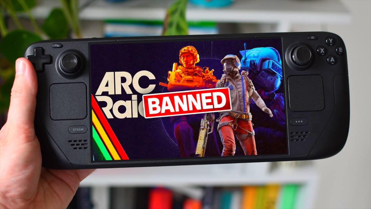 Steam Deck + Arc Raiders + FSR 4 Mod = Ban?