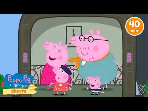 Peppa Pig na Torre Eiffel: O que eles compraram?! 🥐🐷 l Peppa Pig e Amigos em Português