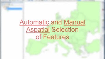 Automatic and Manual Aspatial Selection of Features in ArcGIS 10.1