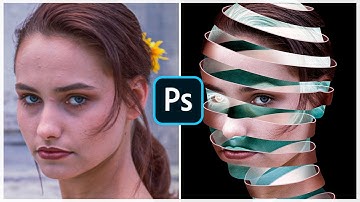 How to Make  a Face Peel Effect in Adobe Photoshop CC 2020 - Photomanipulation Tutorial