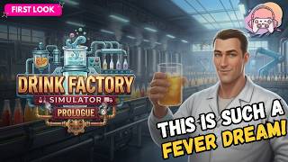 This New Factory Sim Is Secretly BRUTAL 😭🍹 | Drink Factory Simulator: Prologue First Look screenshot 2