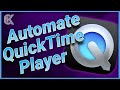 AppleScript Tutorial : Open and play movie in QuickTime Player