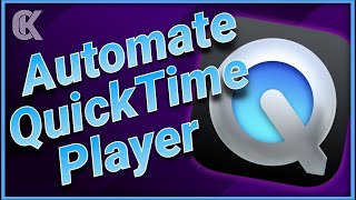 AppleScript Tutorial : Open and play movie in QuickTime Player