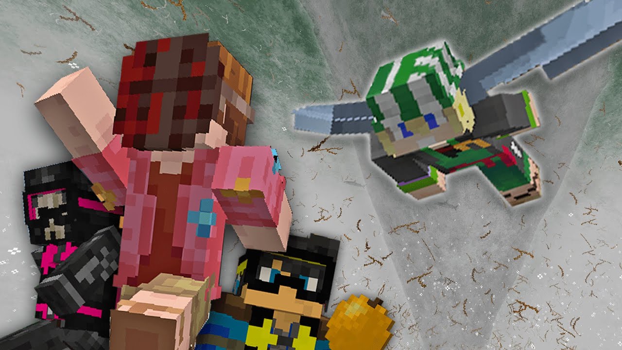 Fighting Philza Minecraft with Natural Disasters 