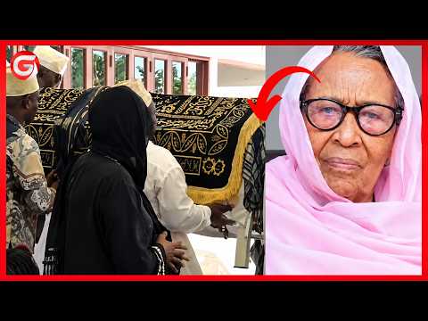 TAZAMA MWILI WA MAMA FATMA KARUME ULIVYOBEBWA KUTOLEWA NJEE....