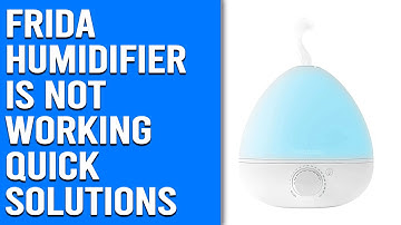 Frida Humidifier is Not Working - Reasons and Quick Solutions