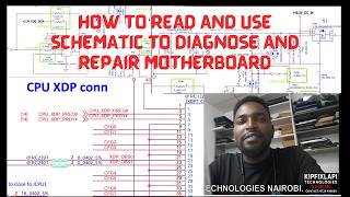 READ AND USE SCHEMATIC TO DIAGNOSE AND REPAIR MOTHERBOARD #schematics #laptoprepair #fix #subscribe