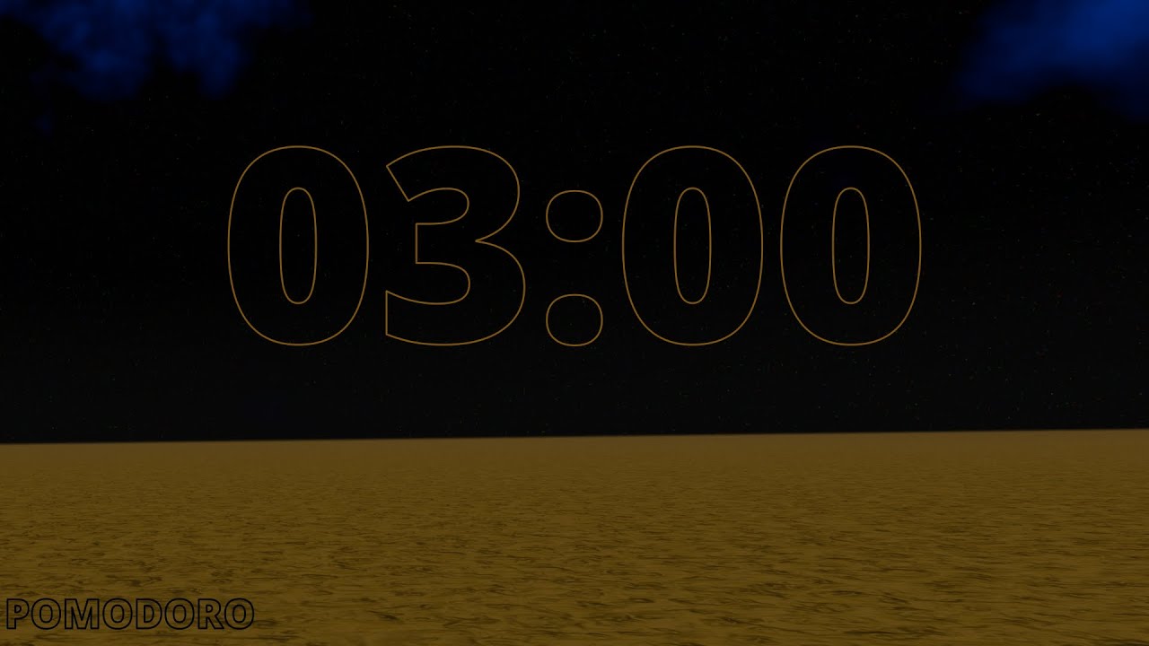 3 Minute Timer with Music - Study - Work - Deep Focus - Countdown Timer ...