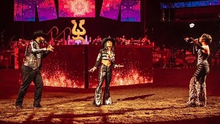 POR EL CONTRARIO - Becky G, Angela Aguilar, Leonardo Aguilar (Jaripeo Hasta Los Huesos Tour)