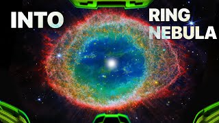 Flying Into RING NEBULA (POV Simulation)