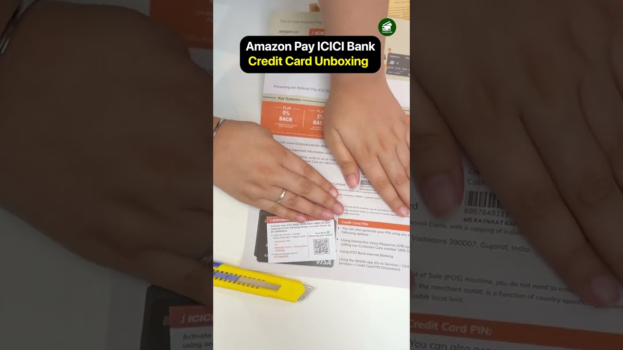 Amazon ICICI Bank Credit Card Unboxing | Amazon Pay ICICI Bank Credit Card Benefits 