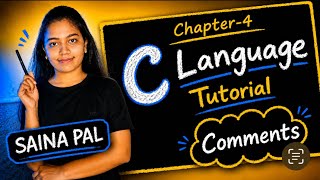 #4: Comments in C Programing | 2026 C Programming for Beginners || mcawali || sainapal