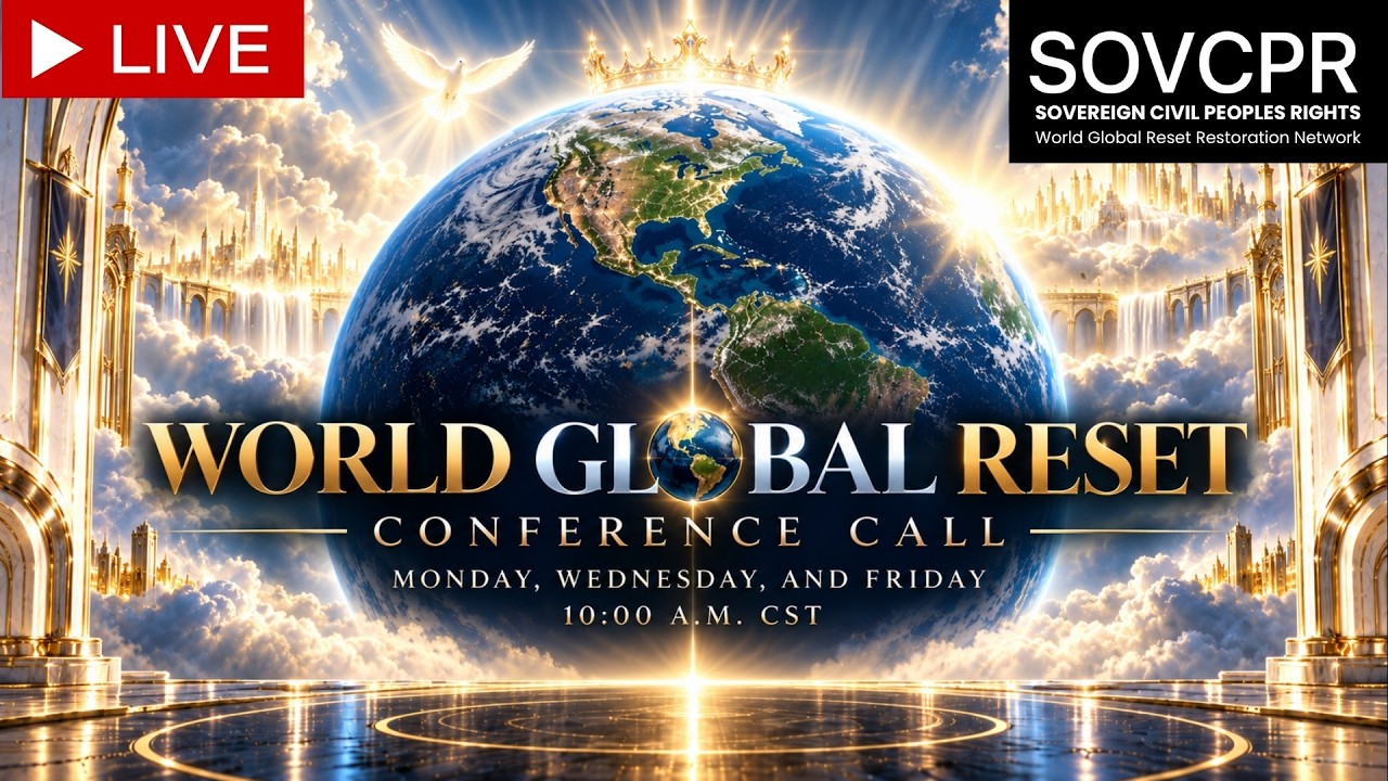 World Global Reset - UN Conference Call | SOVCPR - Wednesday 9/16/2026