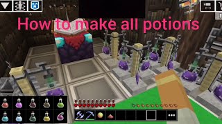 How to make all potions (Planet craft/Planet of Cubes) screenshot 3