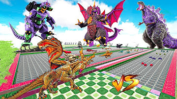 Kong Employs Skyscraper as Weapon Against Shimo, Liberates Evolved Godzilla and Godzilla Minus One