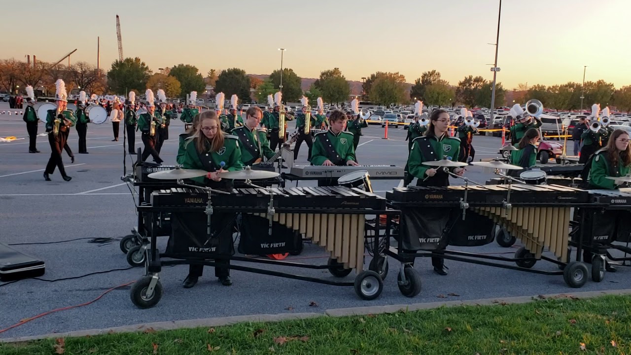2019 ACC West Deptford Marching Band pre-competition run through