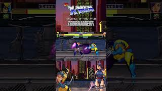 FINAL ROUND! Who Wins? Wolverine vs Psylocke 🔥 MUGEN/OKEMEN-Go #shorts
