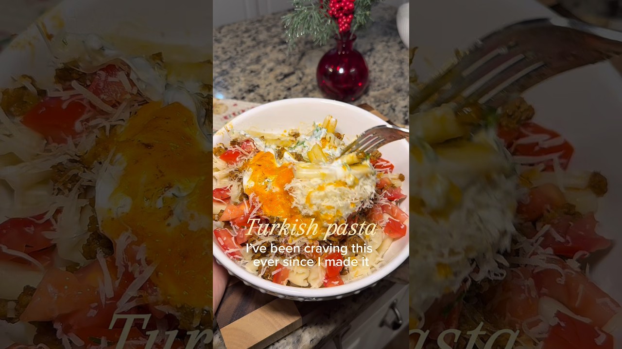 THE BEST TURKISH PASTA RECIPE