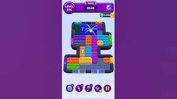 Color Block Jam Updated Level 614 #colorblockjam #colorblockjamgame #walkthrough #games #fungame