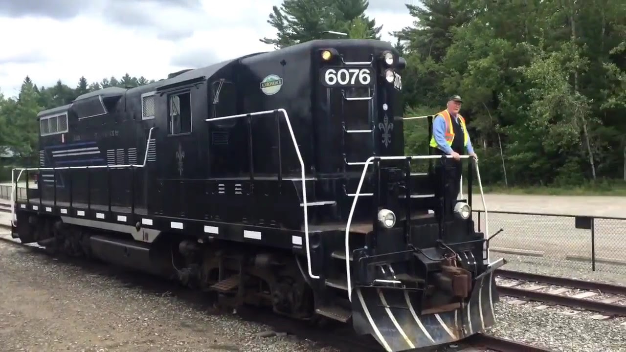 Adirondack Scenic Railroad In Lake Placid YouTube
