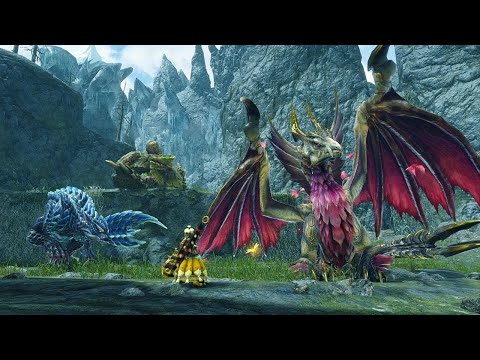 MH Rise Sunbreak - The Three Lords Chill Day