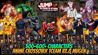 BEST! ANIME CROSSOVER TCEAM V2.8 MUGEN ANDROID [500  CHARACTERS] NEW ANIME WAR MUGEN ANDROID OFFLINE