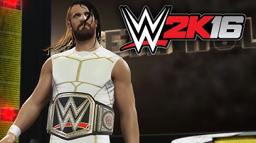 WWE 2K16 - Seth Rollins WWE Summerslam 2015 White Attire (WWE 2K16 Gameplay PS4)