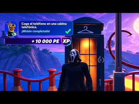 ¡SOLUCIÓN! COGE EL TELEFONO EN UNA CABINA DE ACECHO - MISIONES RELOAD PESADILLA FORTNITE