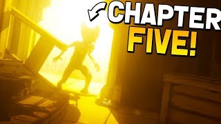 We Have To Finish Bendy Off Bendy And The Ink Machine Chapter 5 Reveal Trailer Reaction