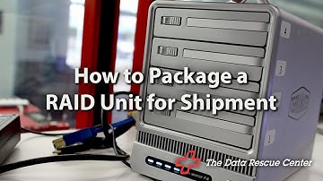 How to Package a RAID Unit for Shipment to The Data Rescue Center