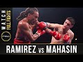 Ramirez vs mahasin full fight november 28 2015  pbc on nbc
