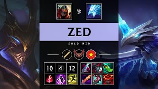 Zed Mid vs Anivia - VN Grandmaster Patch 25.S1.2
