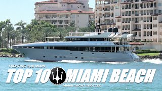 Top 10 Yachts In Miami Beach - Last Weekend Action - Yachtspotter