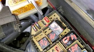 2009 Ford Focus Starter Relay, Starter Fuse & Starter Circuit Explained