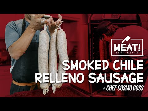 MEAT! Smoked Cheesy Kielbasa Sausage with Cosmo Goss