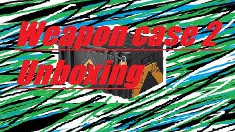 Weapon case 2 unboxing