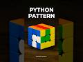 python pattern #nexusiris #rubikscube #pattern #beginners