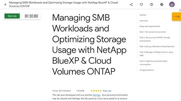 Managing SMB Workloads and Optimizing Storage Usage with NetApp BlueXP & Cloud Volumes ONTAP GSP901