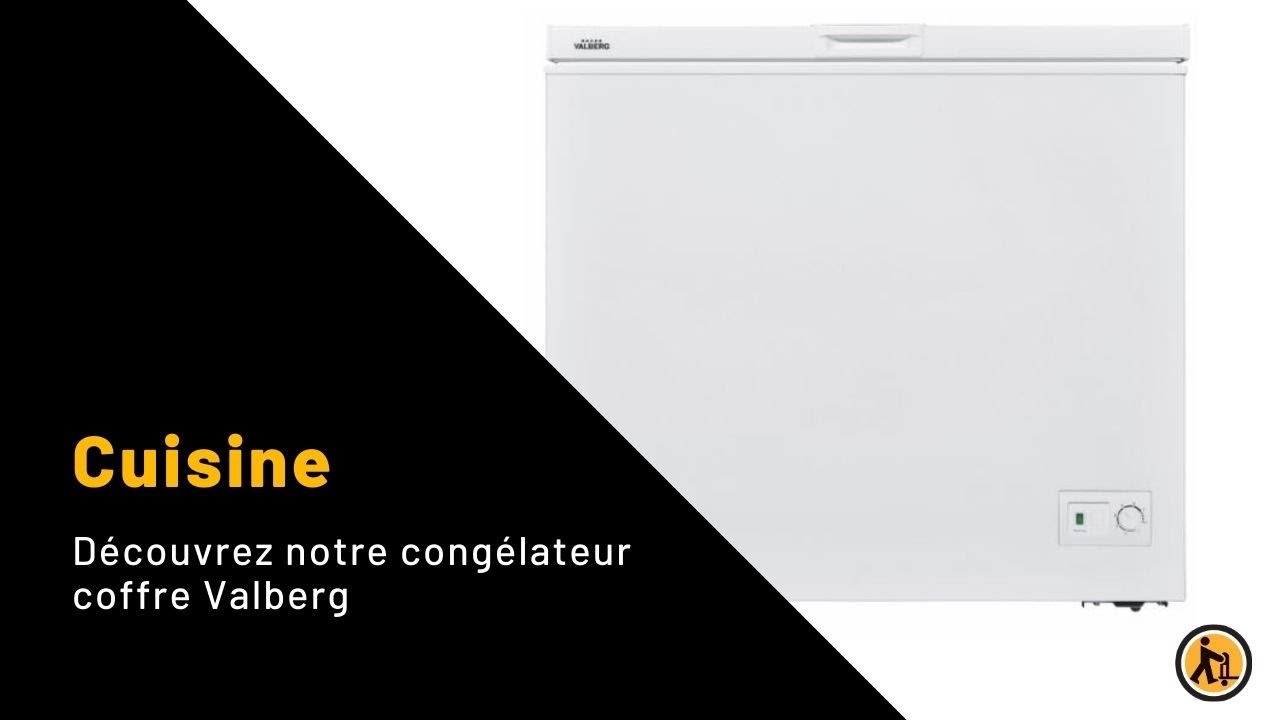 Congélateur coffre VALBERG CF 198 E W625C - Electro Dépôt