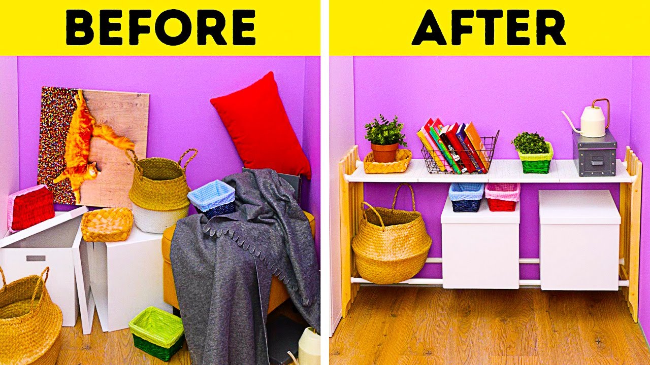 How To Store Things Properly || Organization Ideas - YouTube