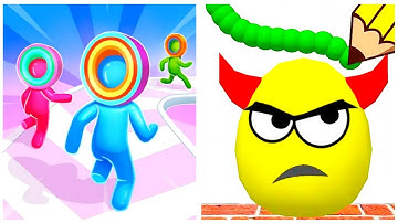 Layer Man vs Draw To Smash ( Logic Puzzle ) Hard Levels Challenge Walkthrough Gameplay Ep1